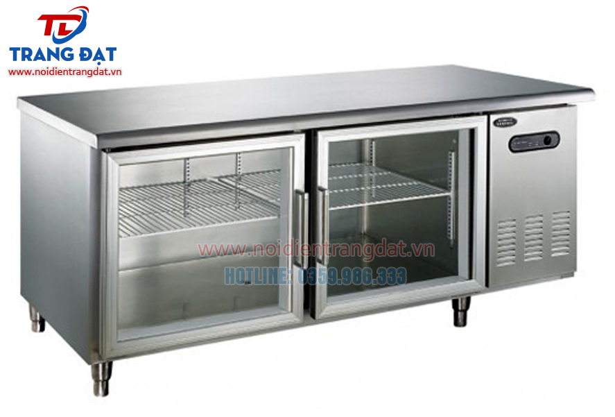 Bàn mát 2 cánh inox 1m2 chất lượng,  giá tốt tại Trang Đạt