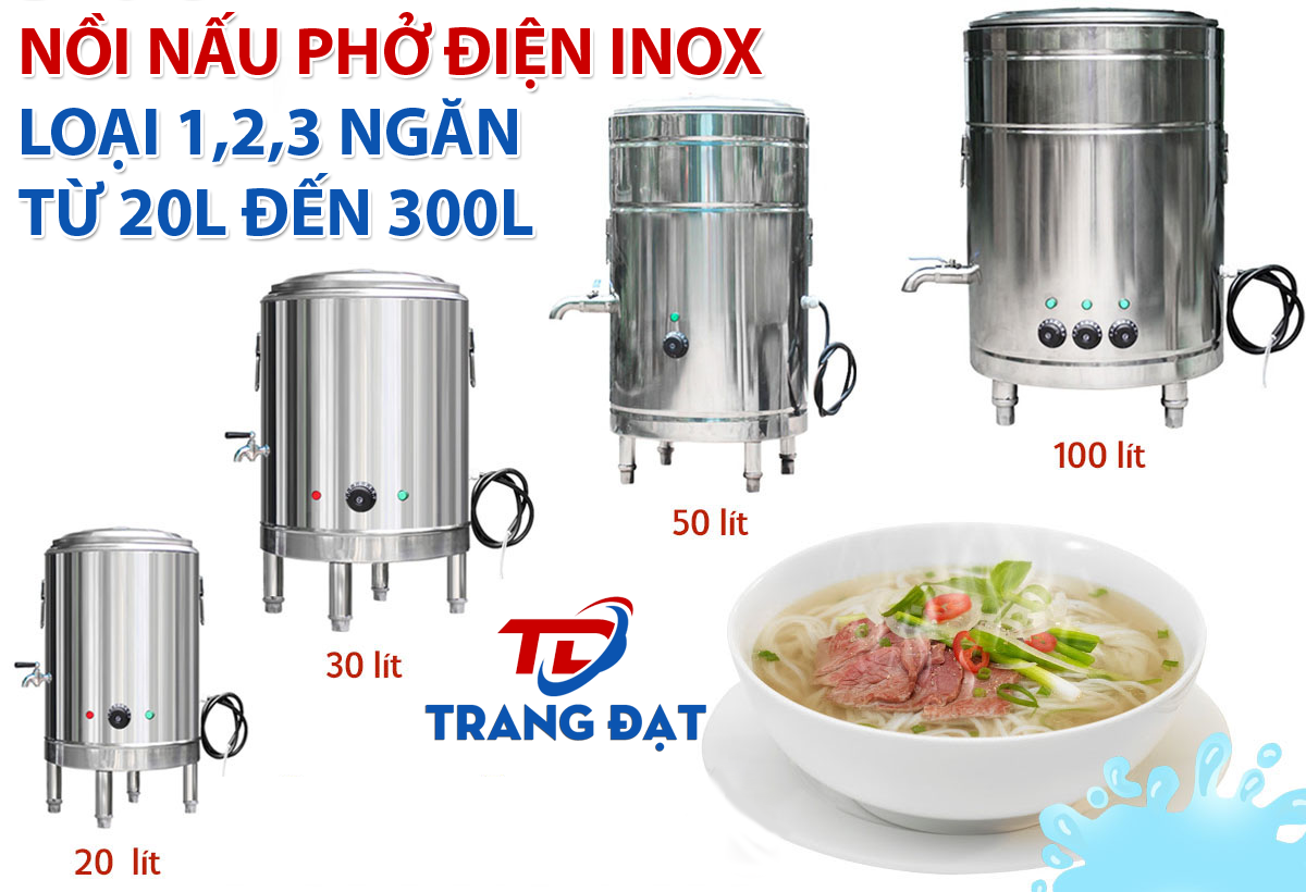 Lựa chọn nồi phở có dung tích phù hợp