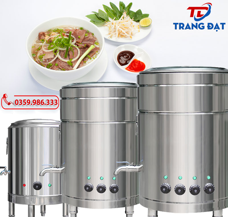 Nòi điện Trang Đạt- Bán nồi điện nấu phở 60lít inox 304 cao cấp, giá rẻ tại Hải Phòng